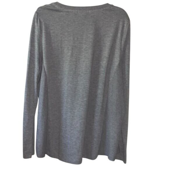 Pumpkin Spice Season Graphic Gray Long Sleeve Shirt Modern Canvas XXL - Picture 5 of 7